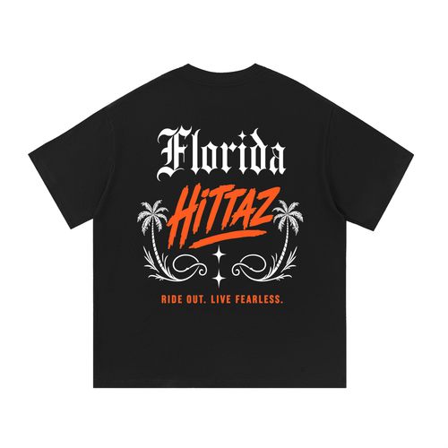 Orange “Florida Hittaz” T-shirt
