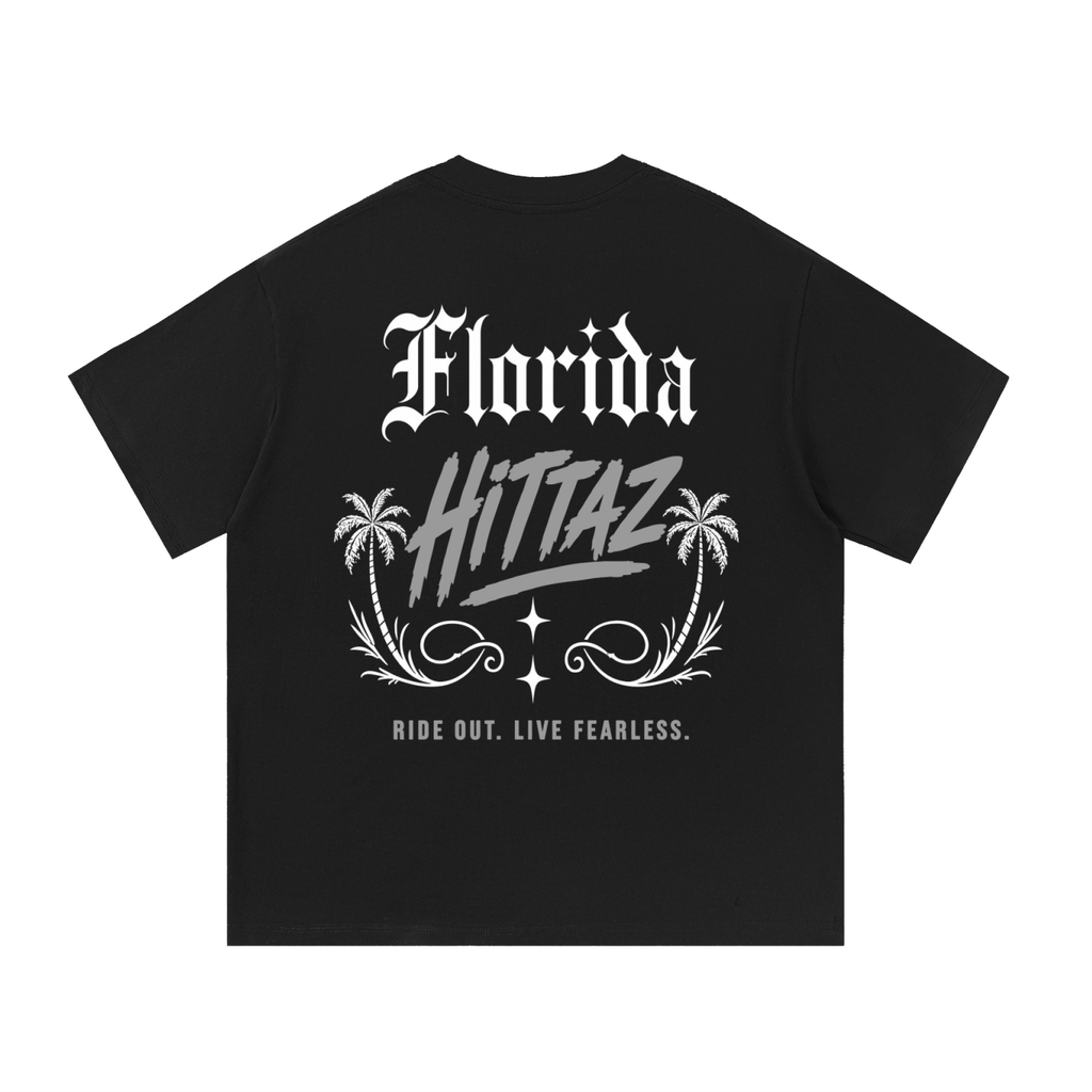 Grey/black “Florida Hittaz” T-shirt