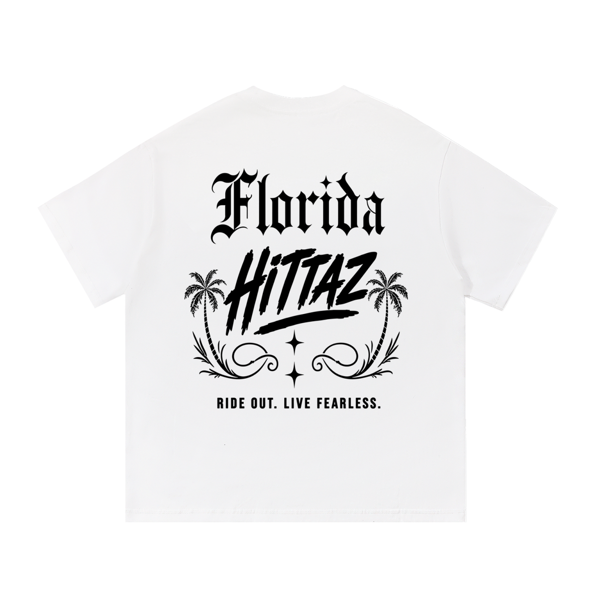White “Florida Hittaz” T-shirt