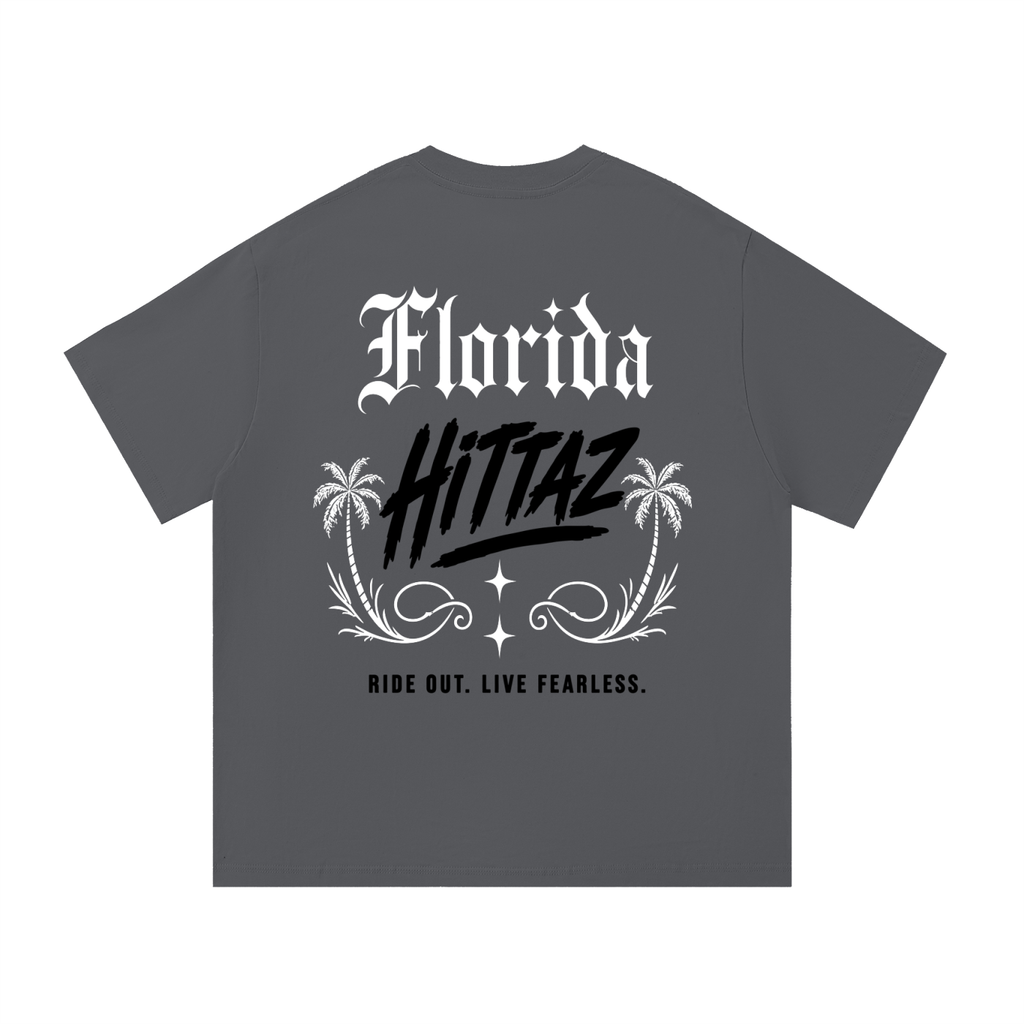 Grey “Florida Hittaz” T-shirt