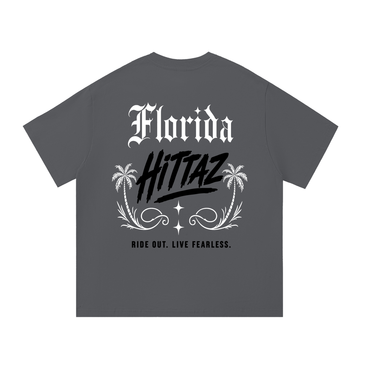 Grey “Florida Hittaz” T-shirt