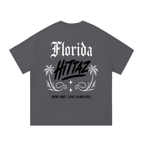 Grey “Florida Hittaz” T-shirt
