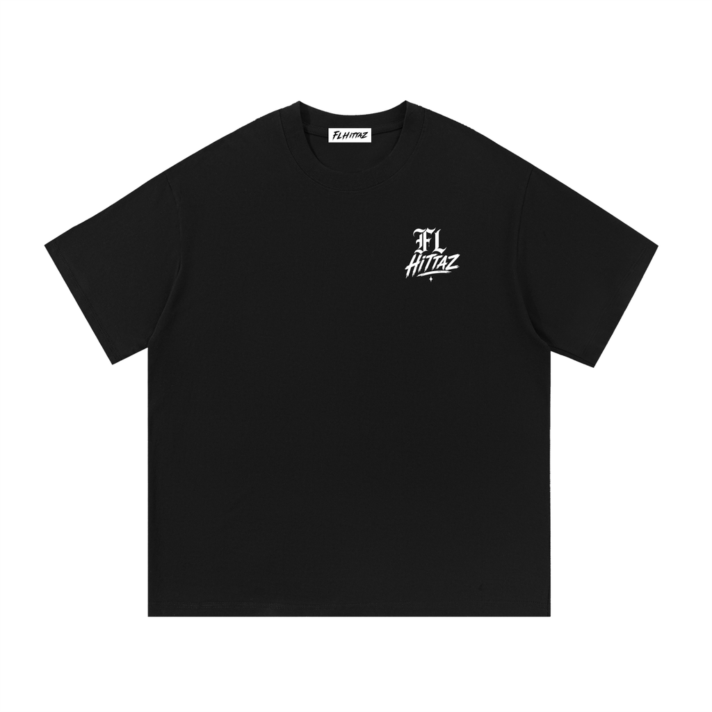 White/black “Florida Hittaz” T-shirt